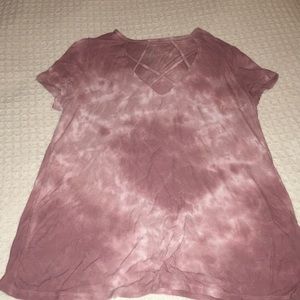 Tie died American eagle shirt. Size medium